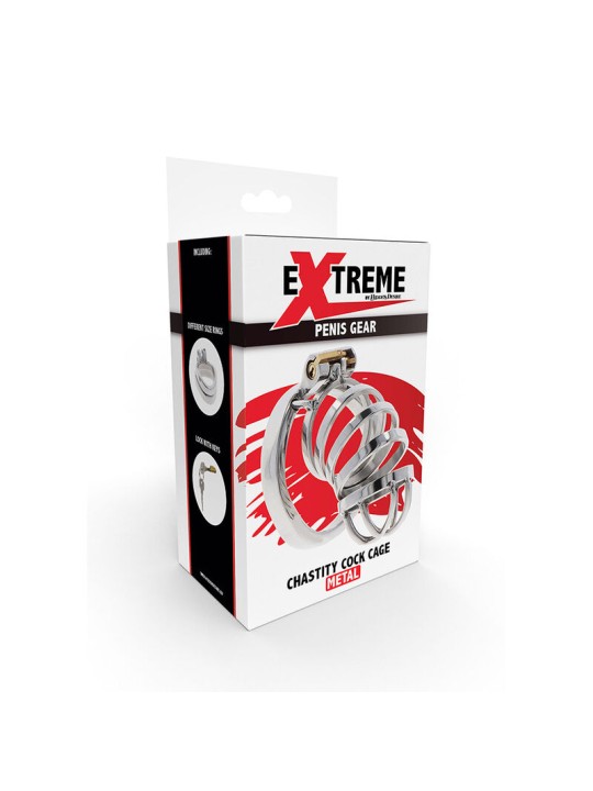 HIDDEN DESIRE - EXTREME CAGE DE CHASTETÉ EN MÉTAL