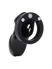 HIDDEN DESIRE - EXTREME CHASTITY COCK CAGE SILICONE SIZE L BLACK