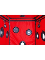 SECRET DOME - KINK CLUB CABIN SCANDALE NOIR ET ROUGE