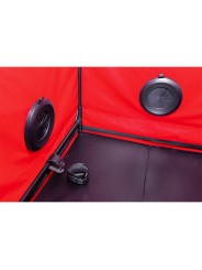 SECRET DOME - KINK CLUB CABIN SCANDALE SCHWARZ & ROT