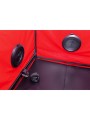 SECRET DOME - KINK CLUB CABIN SCANDALE NERO E ROSSO