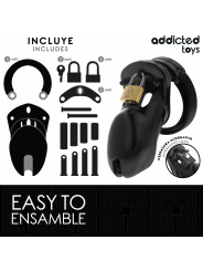 ADDICTED TOYS LOCKED - VERBODEN VAULT PENIS KOOI 10 CM