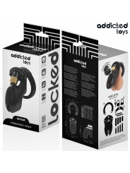 ADDICTED TOYS LOCKED - GAIOLA PARA PÊNIS FORBIDDEN VAULT 10 CM