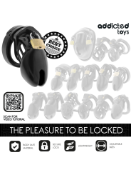 ADDICTED TOYS LOCKED - VERBODEN VAULT PENIS KOOI 10 CM