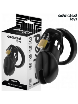 ADDICTED TOYS LOCKED - OBSIDIAN HOLD PENISKÄFIG GRÖSSE M