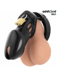 ADDICTED TOYS LOCKED - OBSIDIAN HOLD PENISKÄFIG GRÖSSE M