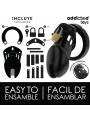 ADDICTED TOYS LOCKED - OBSIDIAN HOLD PENISKÄFIG GRÖSSE M
