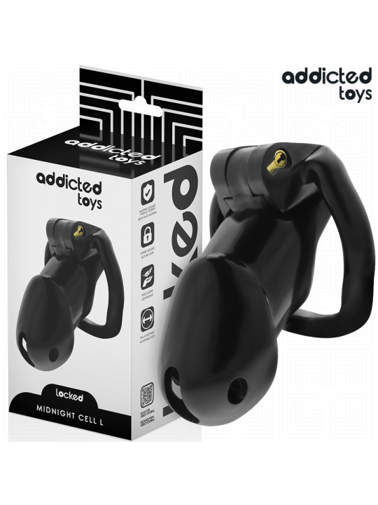 ADDICTED TOYS LOCKED - MINDNIGHT CELL CAGE À PÉNIS TAILLE L