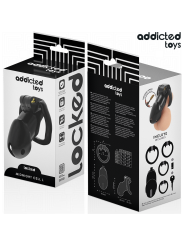 ADDICTED TOYS LOCKED - MINDNIGHT CEL PENIS KOOI MAAT L