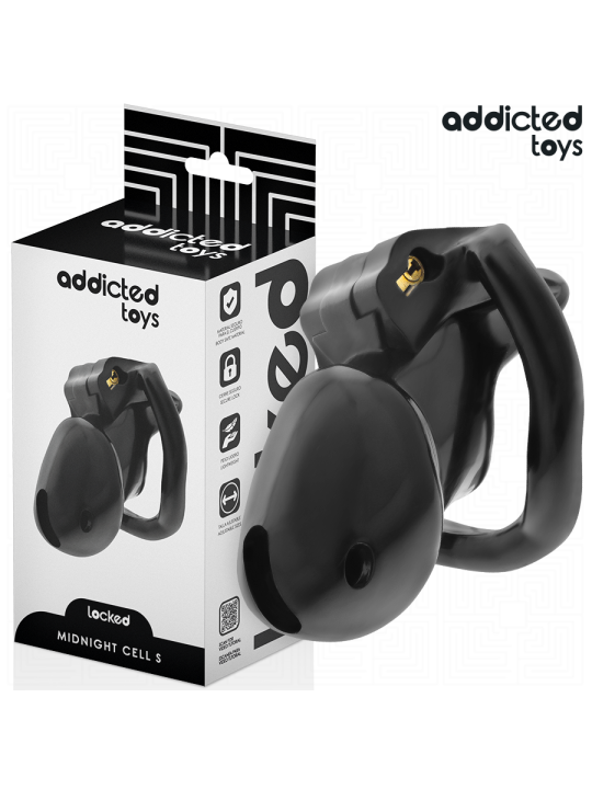 ADDICTED TOYS LOCKED - MINDNIGHT CELL PENIS CAGE GRÖSSE S