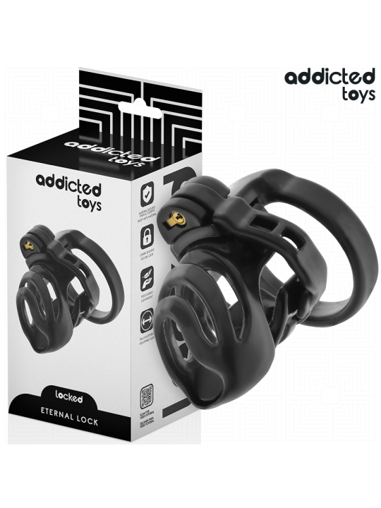 ADDICTED TOYS LOCKED - ETERNAL LOCK PENIS CAGE 9 CM