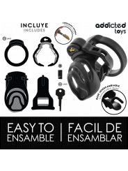 ADDICTED TOYS LOCKED - ETERNAL LOCK PENIS CAGE 9 CM