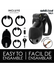 ADDICTED TOYS LOCKED - MINDNIGHT CEL PENIS KOOI MAAT M