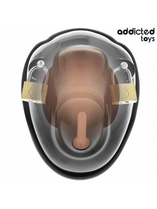 ADDICTED TOYS LOCKED - À PÉNIS VERROUILLÉE SANS CLÉ 11,5 CM