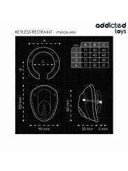 ADDICTED TOYS LOCKED - SLEUTELLOZE BEVESTIGING PENISKOOI 11,5 CM