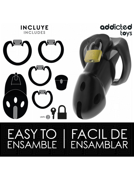 ADDICTED TOYS LOCKED - UNBROKEN DEN PENISKÄFIG 9,8 CM