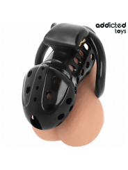 ADDICTED TOYS LOCKED - CHAINED HOLLOW PENIS CAGE 10.5 CM