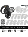 ADDICTED TOYS LOCKED - À PÉNIS CRYPTÉE VERROUILLÉE ET SCELLÉE 8 CM