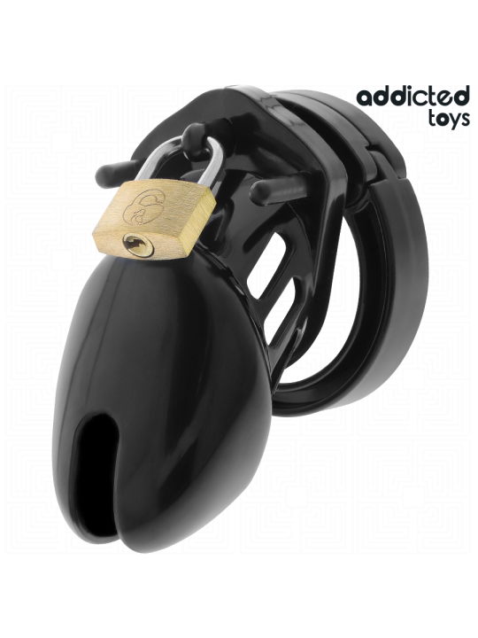 ADDICTED TOYS LOCKED - GABBIA PER PENE OBSIDIAN HOLD TAGLIA S