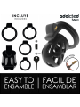 ADDICTED TOYS LOCKED - GABBIA PER PENE SILENZIOSA 7,5 CM