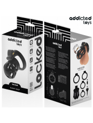 ADDICTED TOYS LOCKED - SILENT KEEP PENIS CAGE 7.5 CM