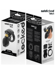 ADDICTED TOYS LOCKED - CHASTITY DEPTHS PENIS CAGE 7.5 CM