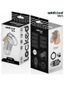 ADDICTED TOYS LOCKED - IRON CELL JAULA PARA PENE DE METAL TALLA M