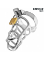 ADDICTED TOYS LOCKED - ZILVEREN SLOT PENISKOOI METAAL MAAT M