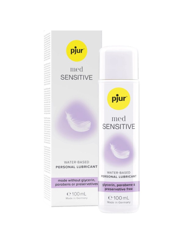 PJUR - MED LUBRIFIANT BASE D'EAU SENSITIVE GLIDE 100 ML