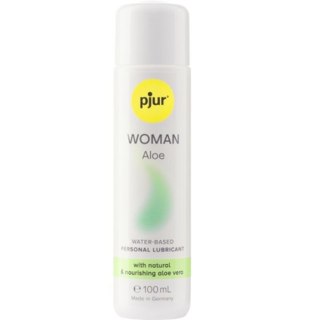 PJUR - WOMAN ALOE LUBRICANTE BASE AGUA 100 ML