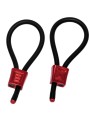 ELECTRASTIM - PRESTIGE ELECTRA LOOPS VERSTELBARE PENIRINGEN ROOD
