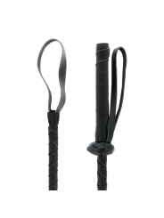 DARKNESS - LEATHER FETISH BDSM WHIP 60CM