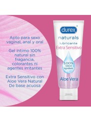 DUREX - NATURALS LUBRICANTE EXTRA SENSITIVO 100 ML