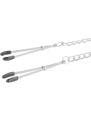DARKNESS - ADJUSTABLE METAL NIPPLE Clamps