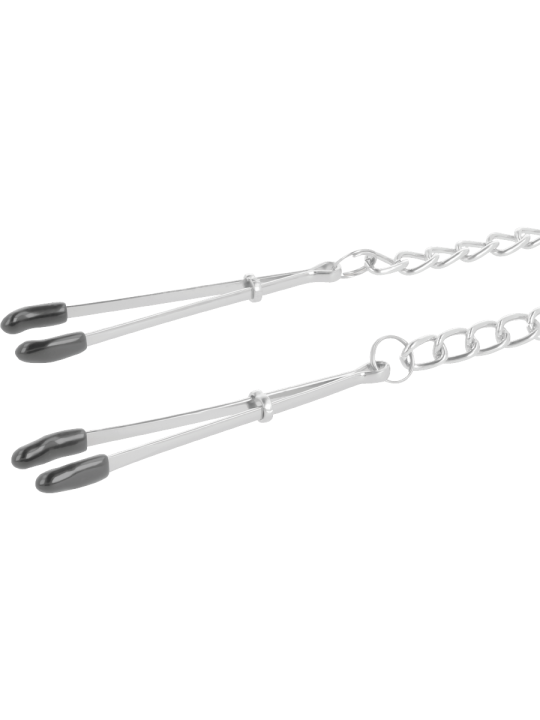 DARKNESS - ADJUSTABLE METAL NIPPLE Clamps