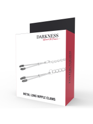 DARKNESS - PINZAS AJUSTABLES PARA PEZONES METAL