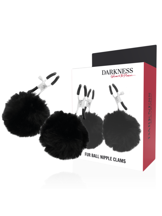 DARKNESS - PINÇAS PARA BICOS COM POM POMS 1