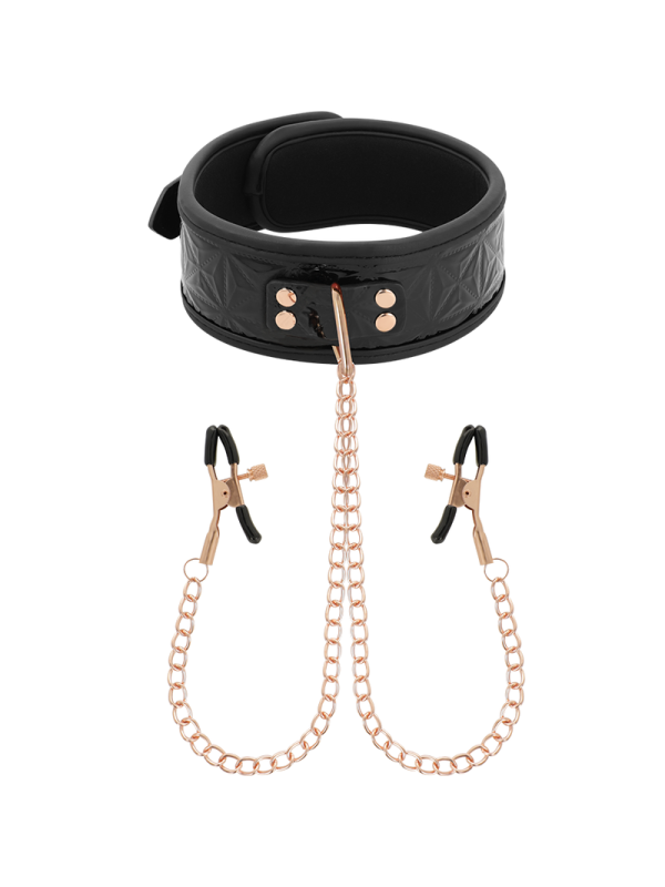 BEGME - BLACK EDITION HALSBAND MIT NIPPELKLEMMEN