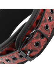 BEGME - RED EDITION COLLAR WITH NIPPLE CLAMPS WITH NEOPRENE LINING
