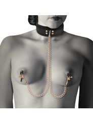 COQUETTE CHIC DESIRE - COLAR FANTASY NIPPLE CLAMP COM FORRO DE NEOPREN