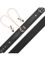 COQUETTE CHIC DESIRE - COLAR FANTASY NIPPLE CLAMP COM FORRO DE NEOPREN