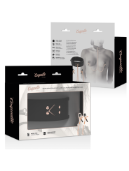 COQUETTE CHIC DESIRE - COLAR FANTASY NIPPLE CLAMP COM FORRO DE NEOPREN