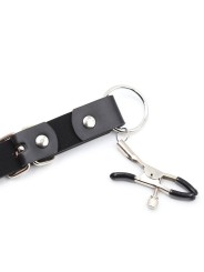 OHMAMA FETISH - CLITORIS KLEMMEN MET BEENBANDEN
