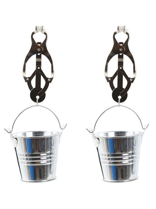 OHMAMA FETISH NIPPLE CLAMPS WITH BUCKETS
