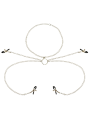 OHMAMA FETISH - 4 PINZAS PEZONES CON COLLAR DE CADENAS