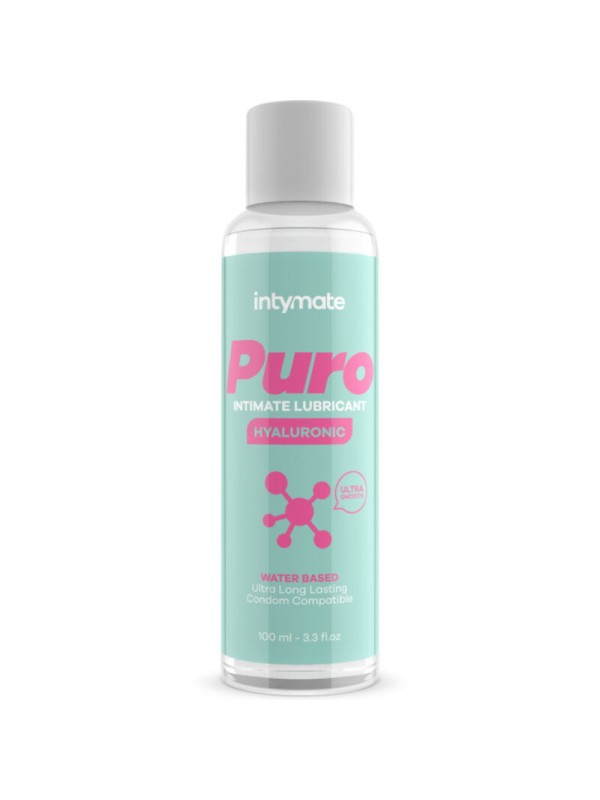 INTIMATELINE INTYMATE - PUUR HYALURONIC WATERGEBASEERD GLIJMIDDEL 100 