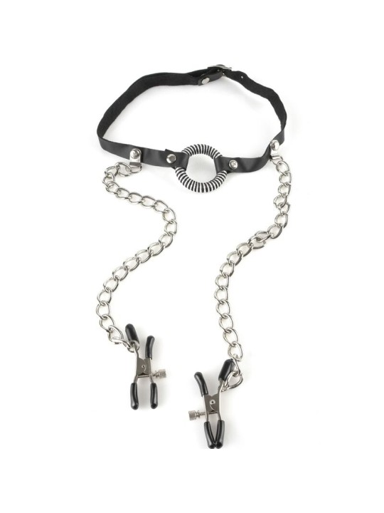 FETISH FANTASY SERIE - GAG MET TEPELKLEMMEN