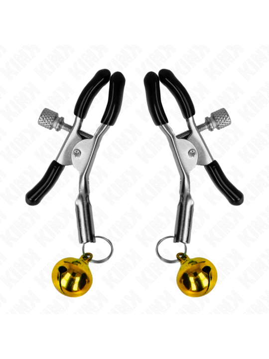 KINK - GOLD SINGLE BELL NIPPLE CLAMP 6 CM