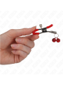 KINK - PINCE À METON DOUBLE CLOCHE ROUGE ROUGE 6 CM