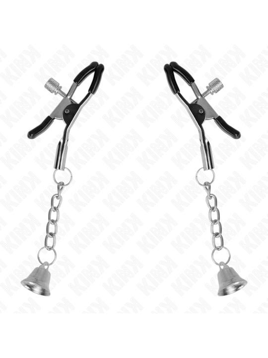 KINK - PINÇAS PINGENTE SINO PRATA 6 CM